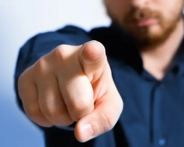 man_pointing