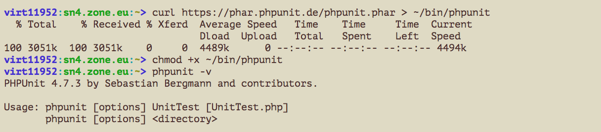 phpunit_install_ssh
