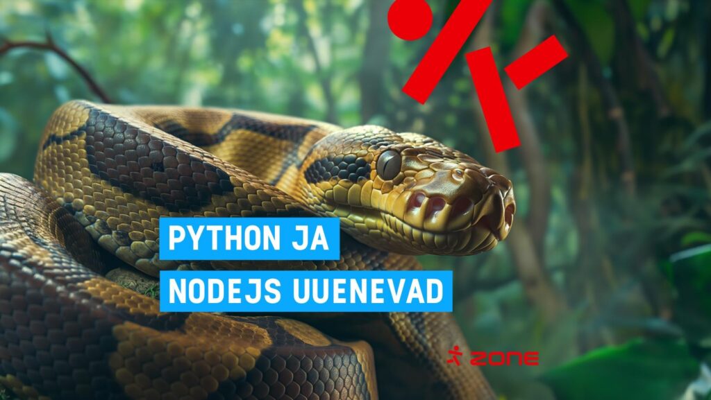 Uuendame NodeJS ja Python vaikeversioone