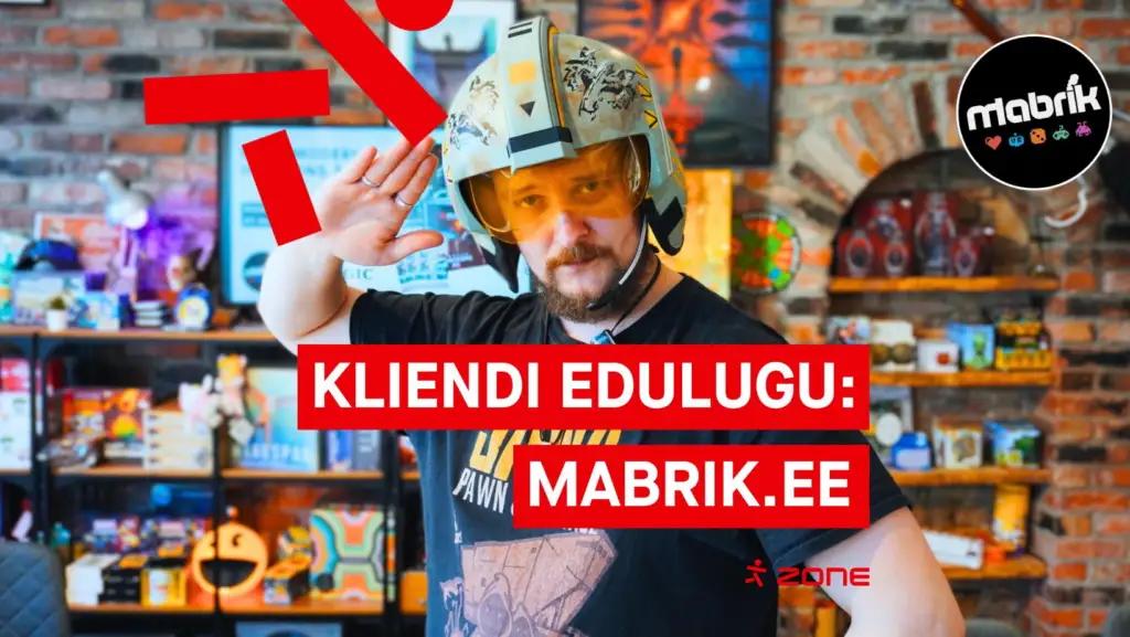 Veebilehe kolimine ilma peavaluta – mabrik.ee leht Zones 10 minutiga