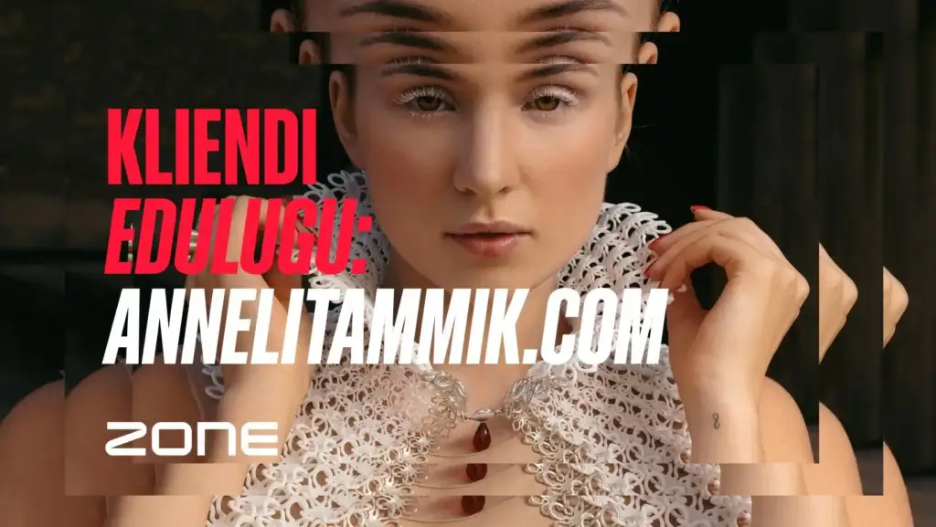 Kliendi edulugu: ehtekunstnik Anneli Tammik ja tosin aastat sujuvat veebikoostööd