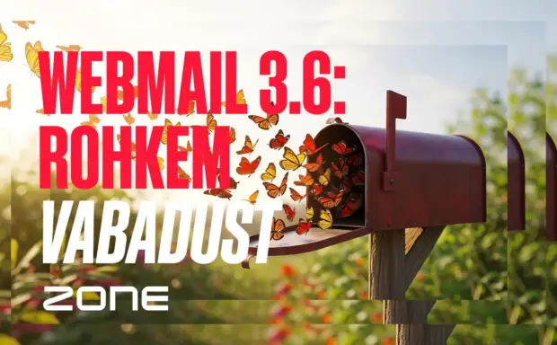 Zone Webmail 3.6: parem ülevaade, sujuvam töö