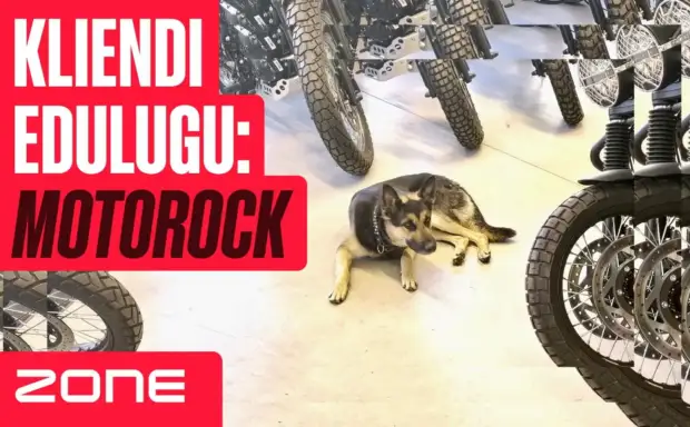 Kliendi edulugu Motorock koht kus stiil tsiklid ja vabadusetunne kokku saavad