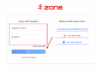 Password Zone Logging in with password - Zone Help